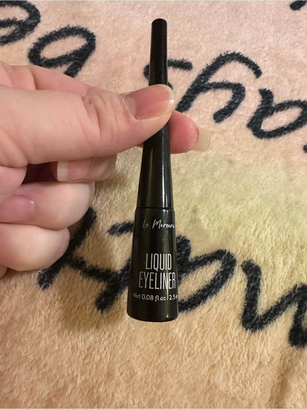 Le Mercurio Black Liquid Eyeliner - Precise Waterproof Liner